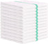 16x19 Towels N More 12 Pack Bar Mop Green Central Stripe Cleaning Towels 30 oz