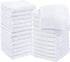 12x12 Towels N More 12 Basic Washcloth Blended Cotton Polyester Face Towels 1 lb with Cam Border