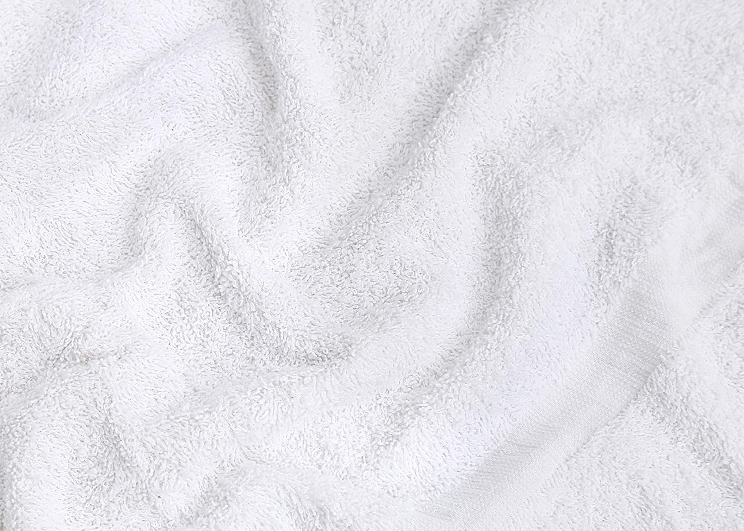 Quba Linen 100% Cotton Wash Cloths 12 Pack Bath Washcloth Facecloths, 12x12  Inches Large Bathroom Wash Cloth - Extra-Absorbent | Fingertip Towel 