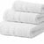 12 Pack Premium Cotton Blended 24x50 Bath Towels with Double Cam Border- 10.50 lbs